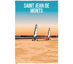CB130 - Lot de 5 Cabas Saint Jean de Monts
